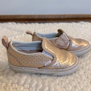 Toddler Girl’s Vans Slip-on Sneakers